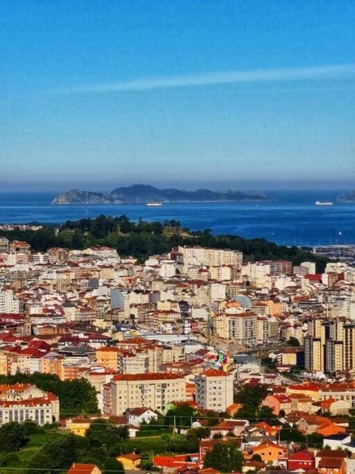 Apartmán Piso Con Preciosas Vistas De Vigo Exteriér fotografie